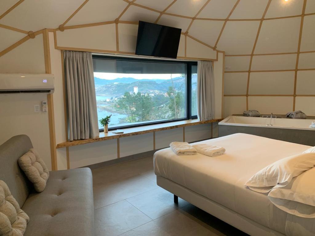 Glamping Do Mar Hotel Baiona Ngoại thất bức ảnh