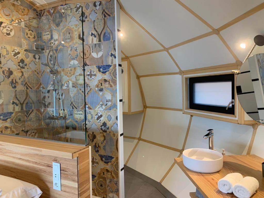 Glamping Do Mar Hotel Baiona Ngoại thất bức ảnh